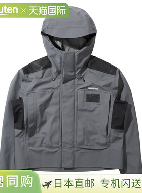 日本直邮Shimano Wading Rain Jacket外套 03 L Charcoal RA-065Y