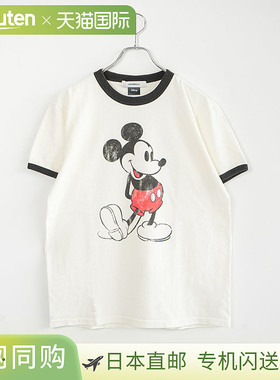 [JT253C07] JOHNBULL 米老鼠T恤、短袖上衣、女款Ringer Tee