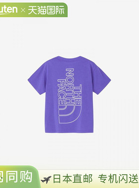 日本直邮THE NORTH FACE 儿童短袖T恤 (NTJ32578-BS)