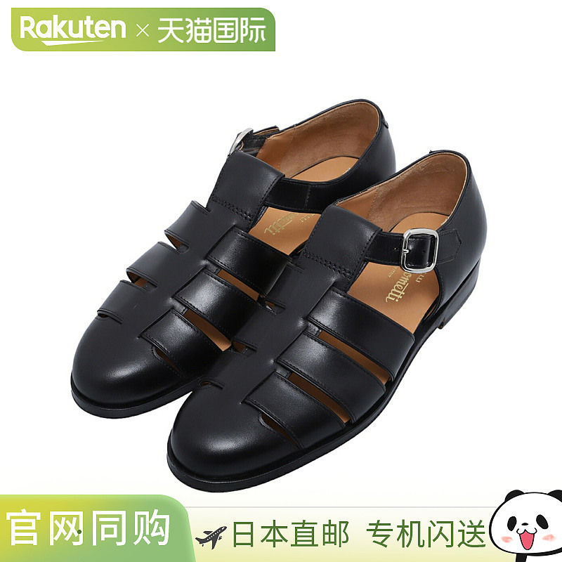 F.lli Giacometti：女士 Gurkha 光滑小牛皮凉鞋：FG381 [ANN]