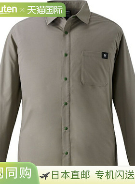 日本直邮MILLET 男士长袖翻领衬衫适合户外活动 (MIV02132-N9904)