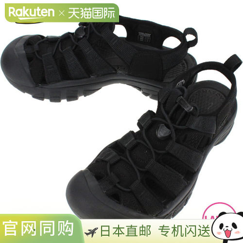 KEEN 女式凉鞋 Newport H2 Triple Black 1025028
