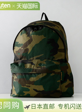 日本直邮Herve Chapelier 背包 978W 日用背包 尼龙 迷彩图案 简