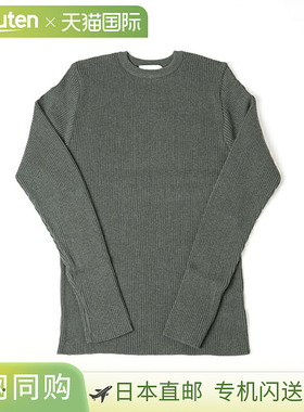 日本直邮[SMA-RIB-CREW] SOLAMONAT（索拉莫纳）华夫格罗纹针织圆