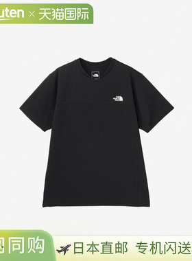 日本直邮THE NORTH FACE 短袖 Tech Crew 男款 NT22599-K 短袖T恤