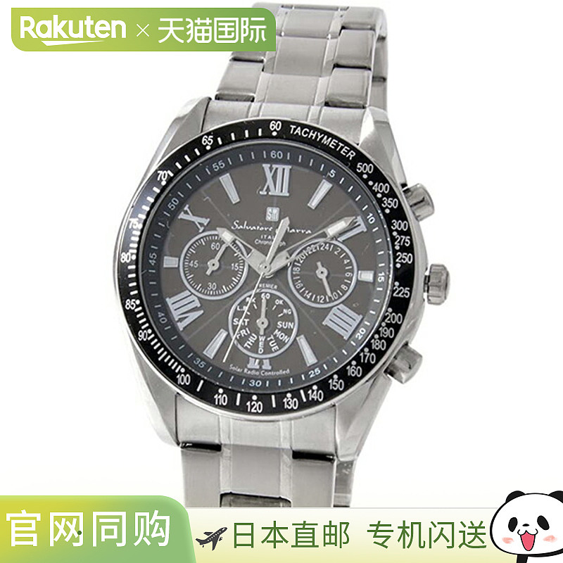 日本直邮SM15116-SSBKSV Salvatore Marra 男士手表