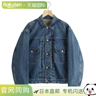 orSlow 50 年代牛仔夹克 2 年洗涤（男女通用）01-6002-84[STD][R