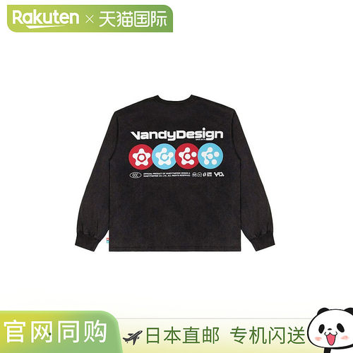 日本直邮VANDY THE PINK 四花长袖T恤（2025aw）