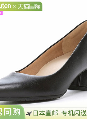 日本直邮MOONSTAR 女士 SUGATA MS SGT370 黑色高跟鞋这款高跟鞋