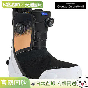 日本直邮BURTON 男士 Waverange X Step On 宽版滑雪靴