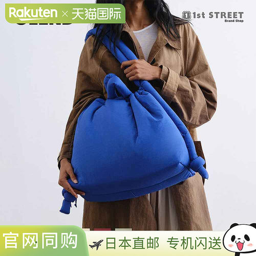 日本直邮OLEND 手提包单肩包大号 Ona 软包托特包背包彩色蓬松袋