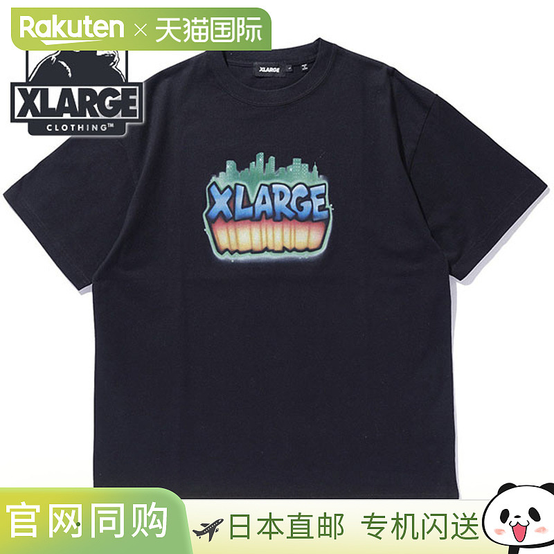 日本直邮XLARGE Skyline 短袖T恤[101252011017 SU25] SKYLINE S/