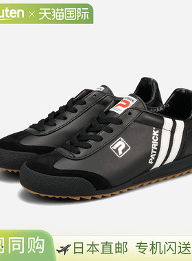 日本直邮PATRICK LIVERPOOL COUPE 男女黑色低帮运动鞋（pt-50562