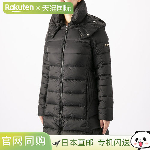日本直邮TATRAS 女士外套半闪亮中长连帽羽绒服 LTAT24A4694-D PO