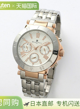 日本直邮SM22108-PGWH Salvatore Marra 男士手表