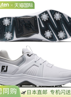 日本直邮FootJoy 男士 Hyperflex 碳纤维系带高尔夫球鞋（带钉）2