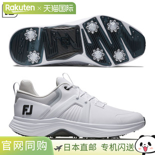 日本直邮FootJoy 男士 Hyperflex 碳纤维系带高尔夫球鞋（带钉）2
