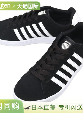 日本直邮K-Swiss Court Tiebreak II SDE 运动鞋黑色/白色09492-0