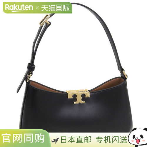 日本直邮TORY BURCH ELEANOR SLIM 女士单肩包 皮革 黑色 164762-