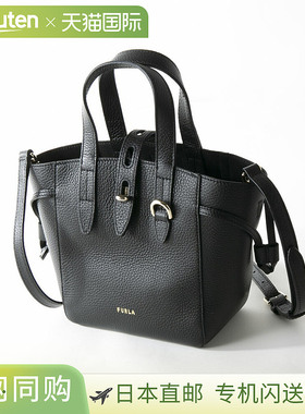 日本直邮FURLA 手提包 NET MINI TOTE/NERO BASRFUA-HSF000