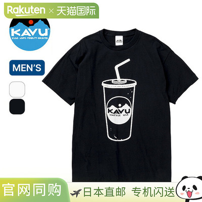 日本直邮KAVU Large Shake Tee 19822253 男士短袖 T 恤上衣时尚
