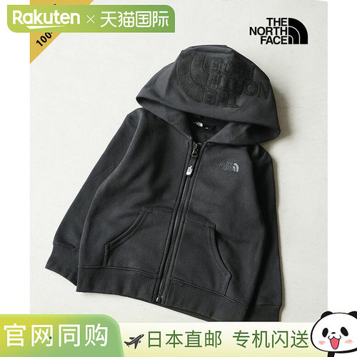 日本直邮THE NORTH FACE 幼儿后视全拉链连帽衫[NTT62560]