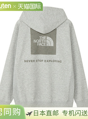 日本直邮THE NORTH FACE 男士背面方形Logo连帽衫 NT62533