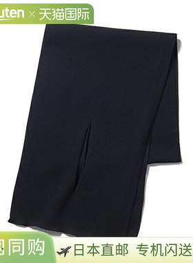 日本直邮Snow Peak Co/Ny/Pe 针织披肩 黑色 AC-24AU203BK