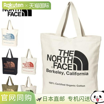 日本直邮THE NORTH FACE 有机棉手提包 NM82385
