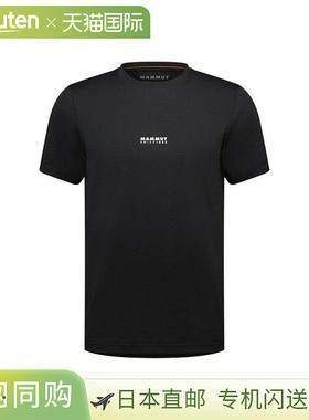 日本直邮Mammut QD 徽标印花 T 恤 AF 男式 1017-02012-00253 短