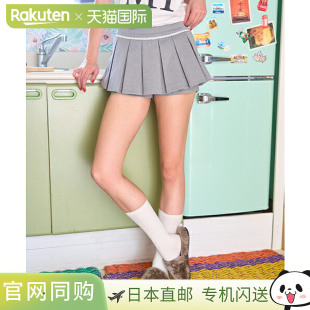 纸板褶皱迷你裙裤 日本直邮Mi