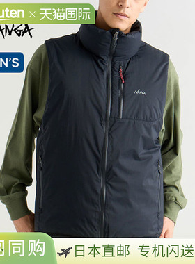 日本直邮NANGA AURORA TEX 立领羽绒背心 ND2441-1N010-A 男士外