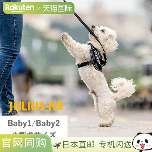 日本直邮Julius K9 Julius-K9 IDC 动力安全带 小型犬 Julius K9