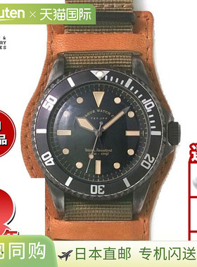 日本直邮VAGUE WATCH Co. 手表 BLK SUB + GUIDI BASE 马皮带 BS-