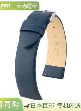 日本直邮03702080-1-20 HIRSCH Toronto 皮革表带手表替换表带易