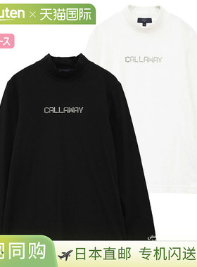 日本直邮Callaway 金属徽标长袖立领衬衫 C24233200 女士 Callawa