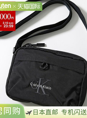 日本直邮Calvin Klein BOLD 相机包 LV04D3117G 男士尼龙斜挎包带