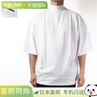 宽松高领短袖 男士 T恤 J21GC0005 日本直邮Jil J45084 Sander