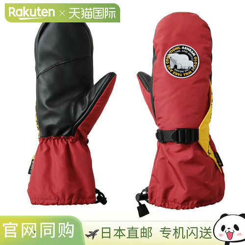 ASHRAM SPACING LOGO MITT，Gore-Tex 男女款手套，单板滑雪和双2