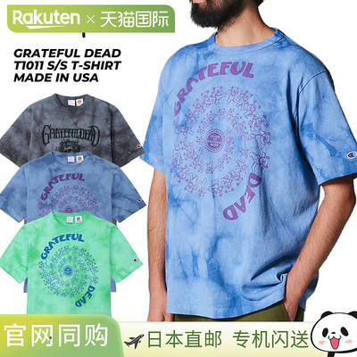 日本直邮Champion GRATEFUL DEAD T1011 短袖T恤  c5-d308