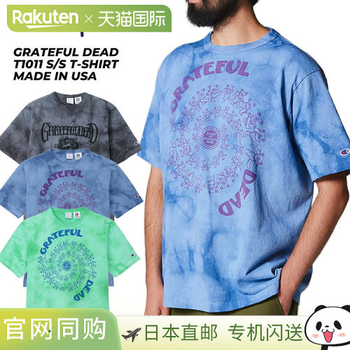 日本直邮Champion GRATEFUL DEAD T1011 短袖T恤  c5-d308