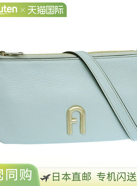 日本直邮Furla 女士报春花迷你单肩包蓝色皮革品牌折扣WE00593HSF