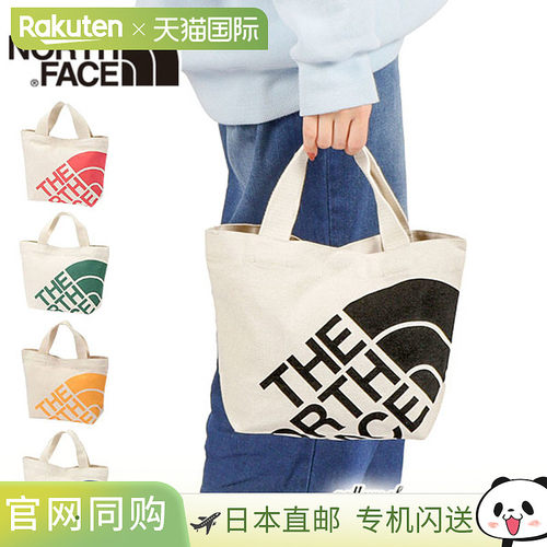 日本直邮The North Face 男女通用手提包：休闲 轻便 小巧 紧凑的