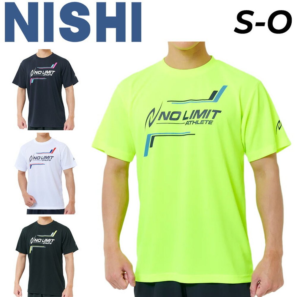 日本直邮Nishi 男女短袖 T 恤NISHI Athlete Pride T 恤NO LIMIT