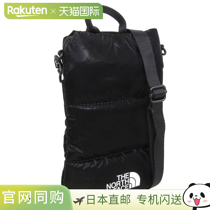 日本直邮North Face 男士女士单肩包 尼龙 黑色 K'S PADDING CROS