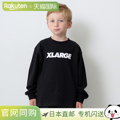 XLARGE KIDS 徽标和 OG 长袖 T 恤