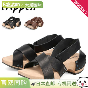 日本直邮Trippen 凉鞋木质凉鞋皮革凉鞋女士真皮2E 宽度LUCID-WAW