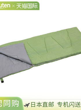 日本直邮CAPTAINSTAG 可水洗睡袋 800 绿色 UB0005