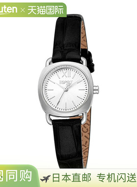 日本直邮ES1L473L0015 ESPRIT 石英银色女士手表