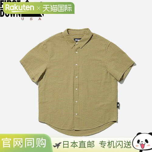 日本直邮First Down 短袖衫（男女通用）黄色F891028-40